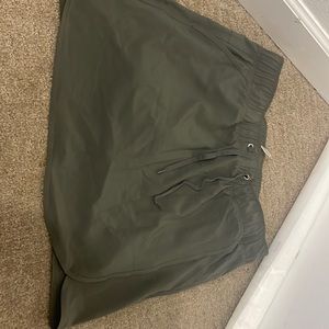 Olive Tennis Skirt